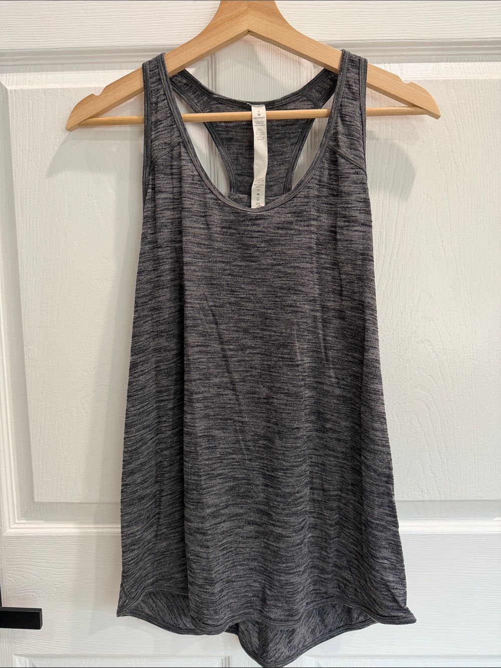 lululemon athletica Charcoal Gray Racerback Tank